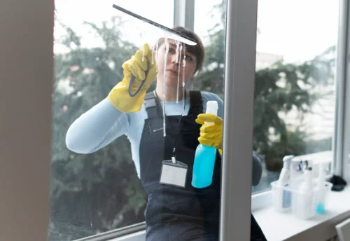 Nettoyage de vitres intérieures et extérieures à Royat